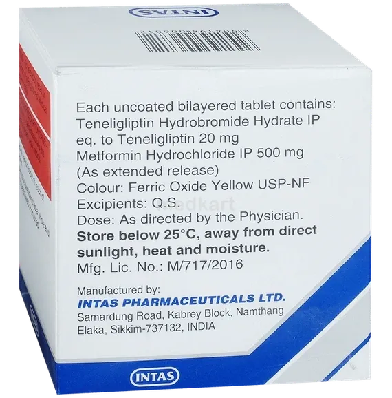 tagon m 20/500mg tablet 15's